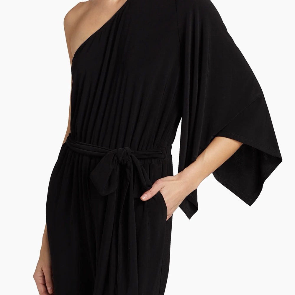 Ramy Brook Black Wide-Leg Jumpsuit - Picture 11 of 11